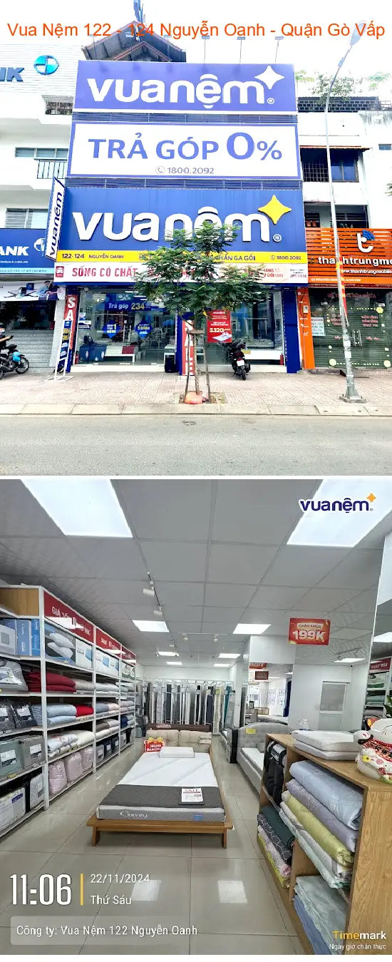 Vua Nệm (Mattress King) 122-124 Nguyen Oanh Street, Go Vap District