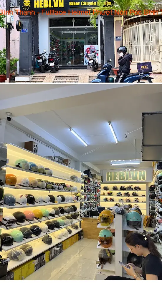 Hebi Binh Thanh - Fullface Helmet, Motorcycle Helmet, Poc Helmet Binh Thanh