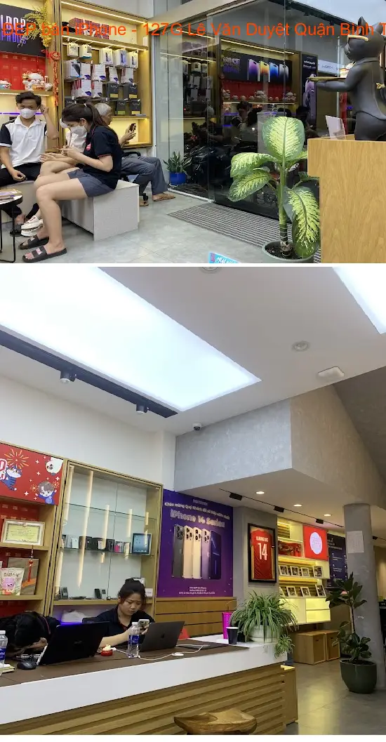 Handsome guy selling iPhones - 127G Le Van Duyet Street, Binh Thanh District