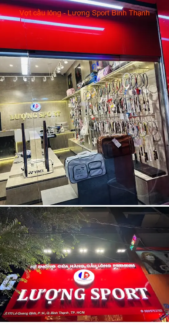 Badminton rackets - Luong Sport Binh Thanh