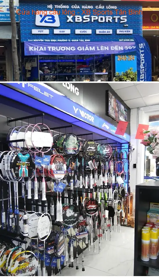 Badminton shop - XB Sports Tan Binh