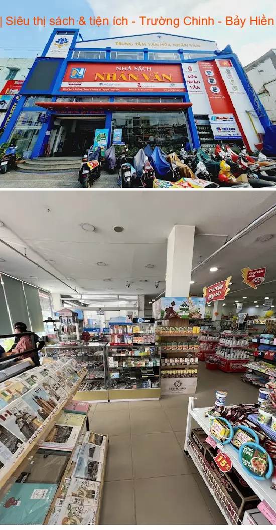 Nhan Van | Bookstore & Convenience Store - Truong Chinh - Bay Hien - Tan Binh