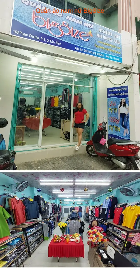 Big Size Clothing for Men and Women