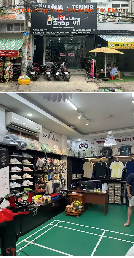Badminton Racket Shop - Tan Phu 1 Branch