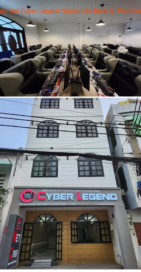 Cyber Legend Internet Cafe, Huynh Van Banh Street, Phu Nhuan District.