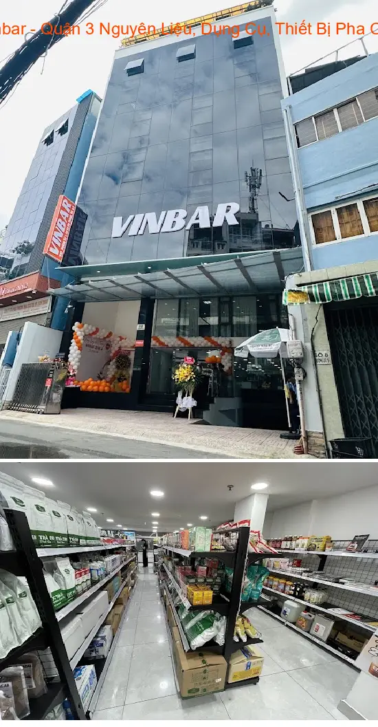 Vinbar - District 3 Ingredients, Tools, and Equipment for Bartending