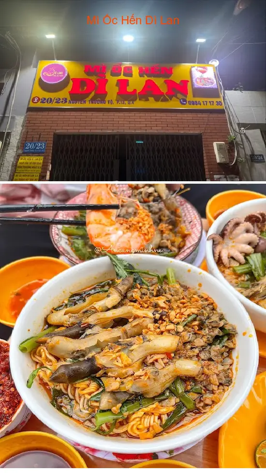 Aunt Lan s Snail and Clam Noodles