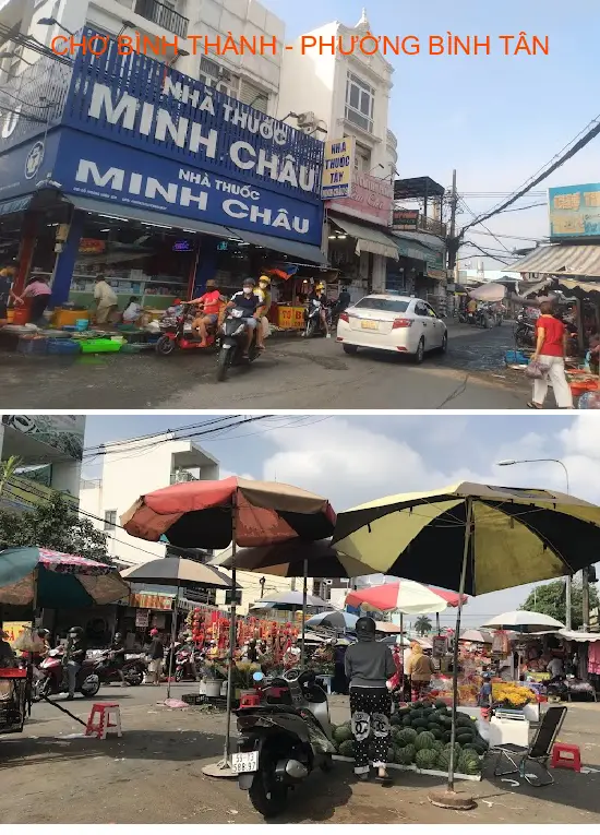 BINH THANH MARKET - BINH TAN WARD