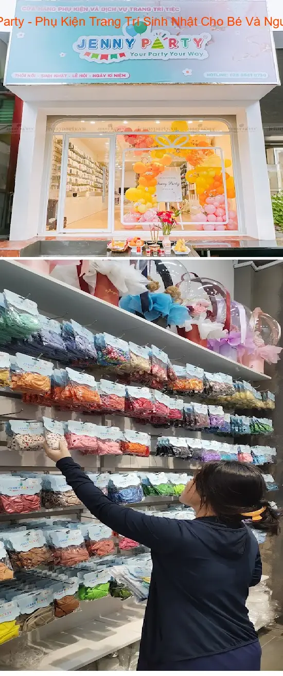 Jenny Party - Birthday Decoration Accessories for Kids and Adults