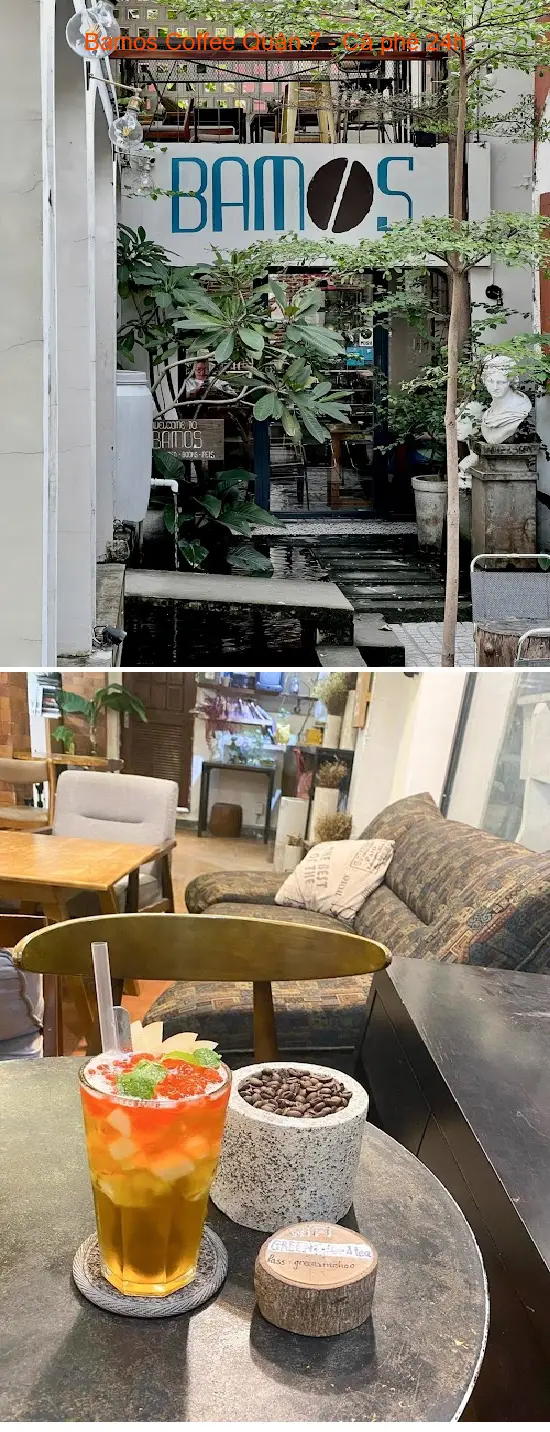 Bamos Coffee District 7 - 24-hour coffee shop