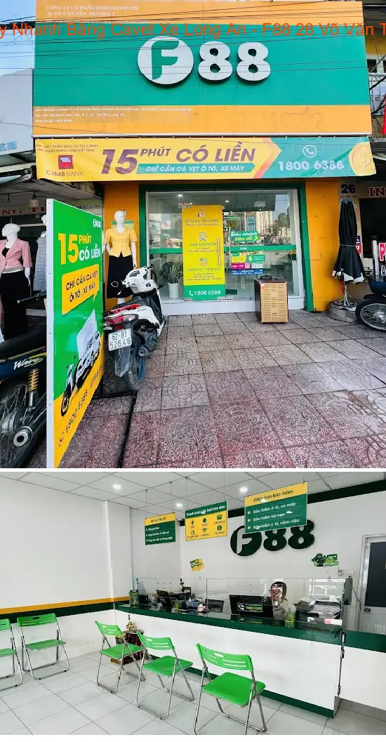 Quick Loans Using Vehicle Registration Certificates in Long An - F88 28 Vo Van Tan