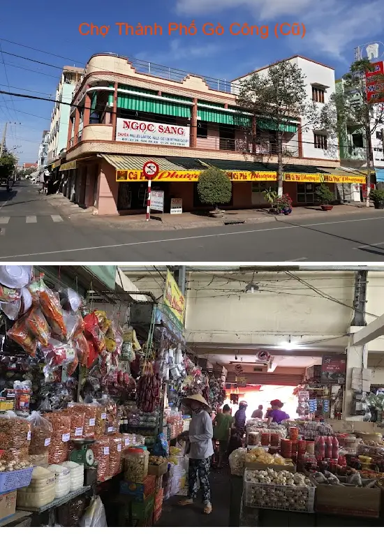 Old Go Cong City Market