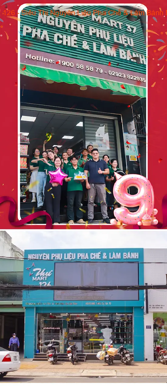 Thu Mart 126 - Supermarket for Beverage and Baking Ingredients from the Western Region of Vietnam