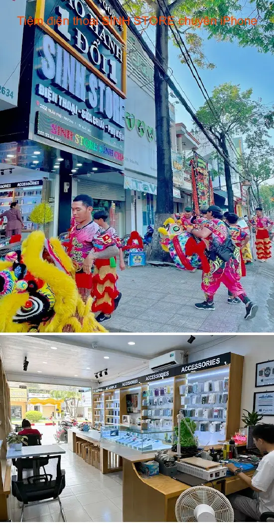 SINH STORE phone shop specializes in iPhones.