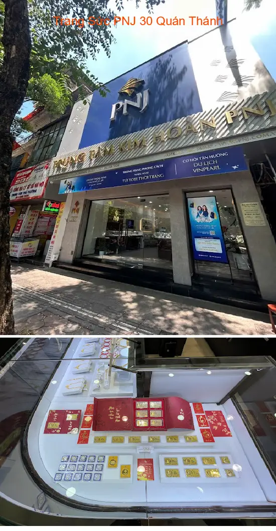 PNJ Jewelry, 30 Quan Thanh Street