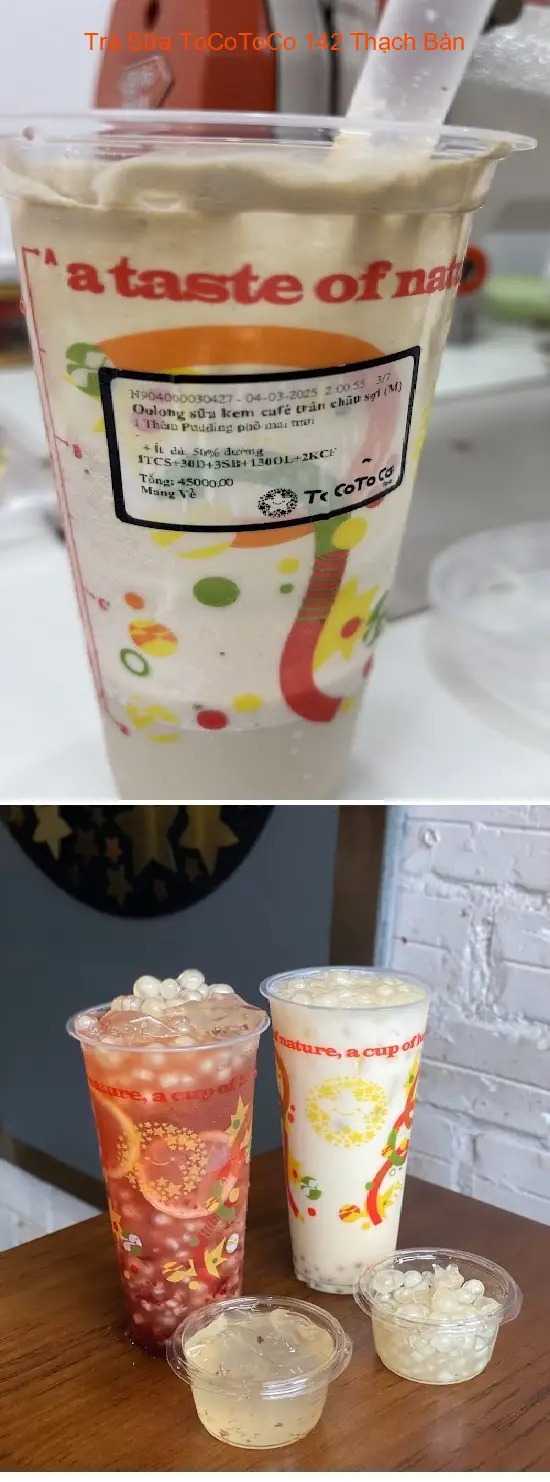 ToCoToCo Milk Tea 142 Thach Ban