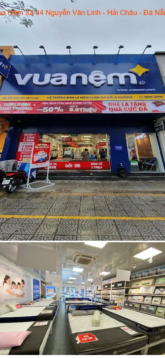 Vua Nệm (Mattress King) 32-34 Nguyen Van Linh Street - Hai Chau District - Da Nang