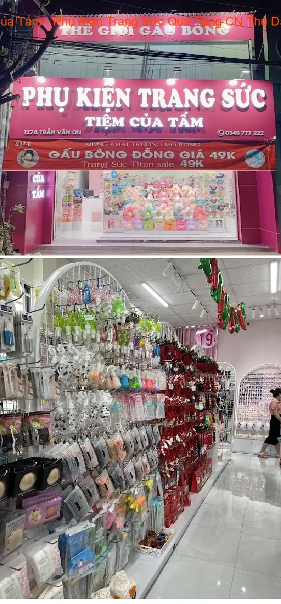 Tam s Shop - Jewelry and Gift Accessories, Thu Dau Mot Branch
