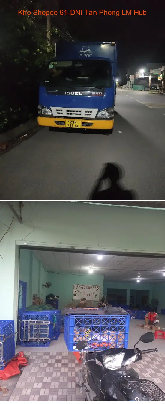 Shopee warehouse 61-DNI Tan Phong LM Hub