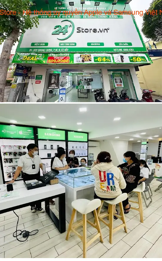 24hStore - Authorized Apple and Samsung dealer in Vietnam