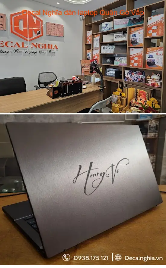 Nghia Decal - Laptop Stickers in Go Vap District