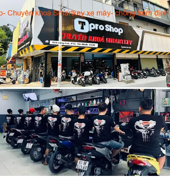 Tpro Shop - Specializing in Smartkey locks for motorcycles - anti-theft and GPS tracking for motorcycles.