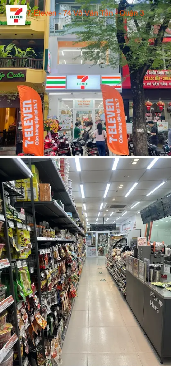 7-Eleven - 74 Vo Van Tan Street - District 3